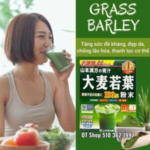 Bột Mầm Lúa Mạch Non Nhật Bản Grass Barley - 44 gói- Japan - Image 1