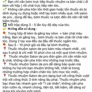 Dầu Gội Phủ Bạc Salon - Số 2 - Japan - Hộp - Image 2