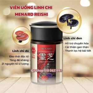 Nấm Linh Chi Menard - 100 Viên - Japan - EXP 20270327 - Image 1