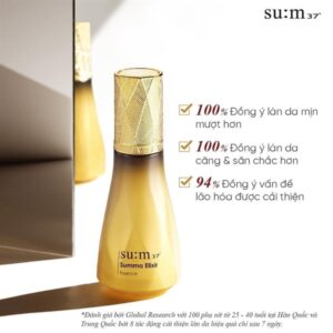 SUM37 - Tinh Chất Sum Vàng Losec Summa 8 in 1 - 100ml tặng kèm Mini 3 sản phẩm - Image 3