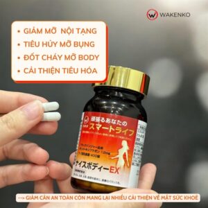 Viên uống giảm mỡ bụng gừng đen Nice Body Ex - Japan - EXP 202607 - Combo 3 - Image 5