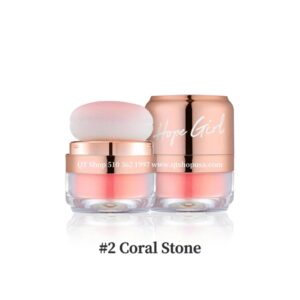 Phấn Má Hồng 3D Powder Blusher Hope Girl 5g - Màu #02 Coral Stone - EXP 20271110 - Image 1