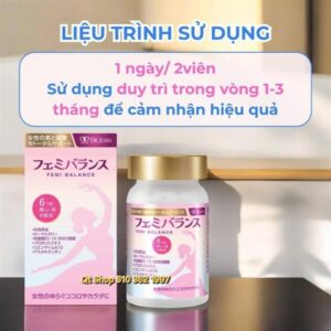 Viên uống điều hòa nội tiết tố Femi 60 viên - Japan - EX 202607 - Image 3