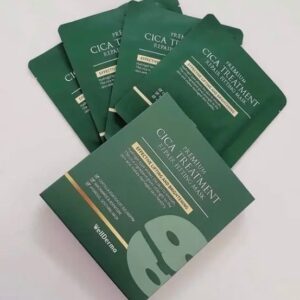 Mask Thạch Cica Rau Má Wellderma - 4ea - Hộp - Image 1