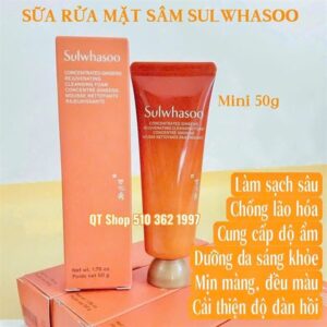 Mini SRM Sulwhasoo Nhân Sâm Mới - 50g - EXP 202808 - Image 1