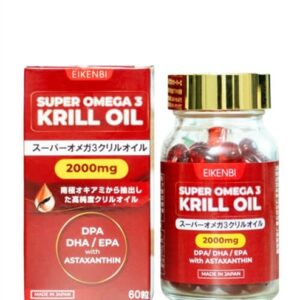 Dầu Nhuyễn Thể Krill Oil Eikenbi - 2000mg - Japan - Date 02/2027 - Hộp - Image 1