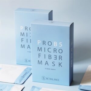 BeBalance - MICROFIBER Mask Xanh Dương PRO B5 Phục Hồi - 10 ea - Hộp - Image 4