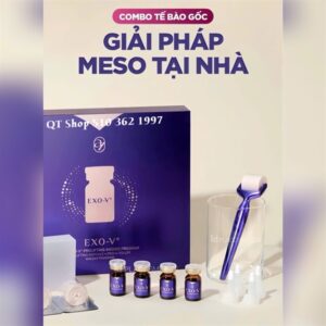 ID_Placosmetics Prolifting Ampoule - Set thanh lăn vi kim + tinh chất EXO-V - Hộp - Image 2