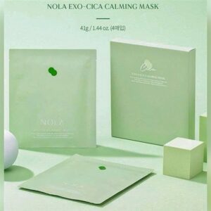 Mask Thạch Nola Collagen - Xanh - Cica Rau Má - 4ea - MÓP HỘP - Image 1