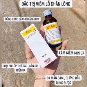 Kela Lotion trị viêm lỗ chân lông LCL Thai Lan - 60ml - EXP 20280522 - Image 3