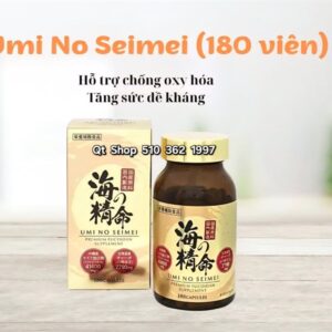 Viên Uống Fucoidan Vàng Umi no Seimei - 180 viên - Japan - Date 202803 - Image 3
