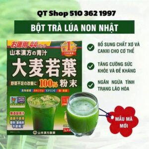 Bột Mầm Lúa Mạch Non Nhật Bản Grass Barley - 44 gói- Japan - Image 4