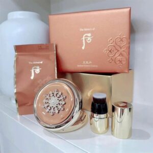 THE WHOO - Phấn Cushion Hoa Hiên - 110$ - Tông #21 - tặng 1 Lõi - Date 07/2028 - Hộp - Image 1