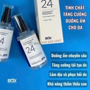 ERTY - 24 Huyết Thanh Cấp Nước Hydrating Ampoule Booster - 100 ml - EXP May 2028 - Image 4