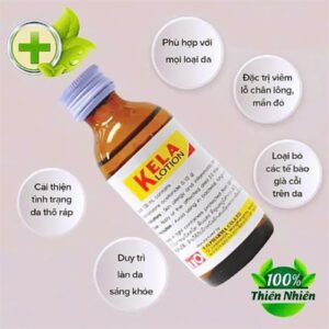 Kela Lotion trị viêm lỗ chân lông LCL Thai Lan - 60ml - EXP 20280522 - Image 4