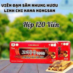 Viên Đạm Sâm Lộc Nhung Hươu - 120 viên - Image 1