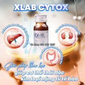 Xlab Cytox Nước Uống Thải Độc Tế Bào (10 chai) - Japan - EXP 20261010 - Hộp - Image 3