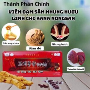 Viên Đạm Sâm Lộc Nhung Hươu - 120 viên - Image 5