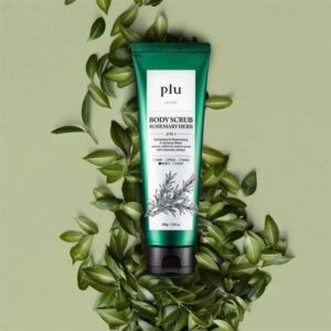 BODY - TDC Plu Body Scrub - Rosemary Herb 200ml - XANH LÁ - Image 1