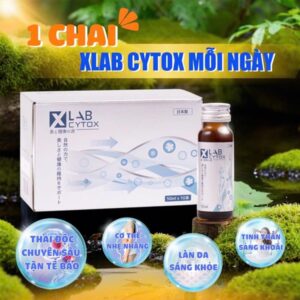 Xlab Cytox Nước Uống Thải Độc Tế Bào (10 chai) - Japan - EXP 20261010 - Hộp - Image 1