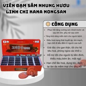 Viên Đạm Sâm Lộc Nhung Hươu - 120 viên - Image 3