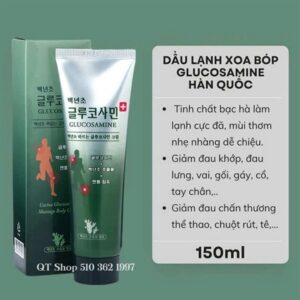 Dầu Lạnh Glucosamine Hàn Quốc - EXP 202712 - Hộp - Image 4