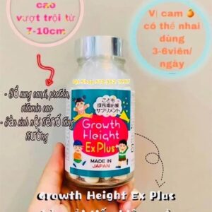 Viên Uống Tăng chiều Cao GROWTH HEIGHT EXPLUS 3-10 tuổi - Japan - Hộp - Image 4