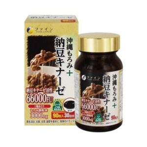 Viên Chống Đột quỵ Natto 66.000 FU Five Japan - 90 Viên - Japan - Date 07/2027 - Hộp - Image 1