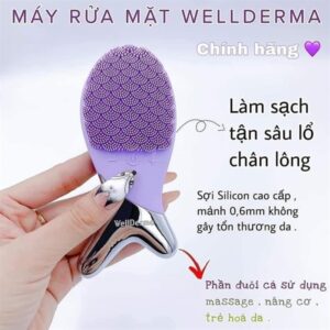 Máy Rửa Mặt Con Cá - Màu Tím - Hộp - Image 1