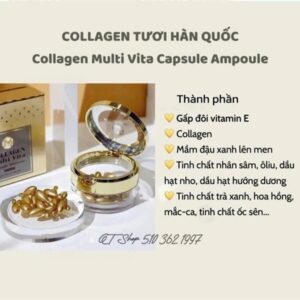 Collagen Tươi - (Thoa Mặt)- 38 viên - Image 4