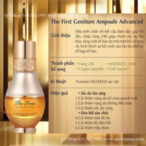 Tinh Chất Vàng Ohui The First 40ml -EXP 202607 - Image 4