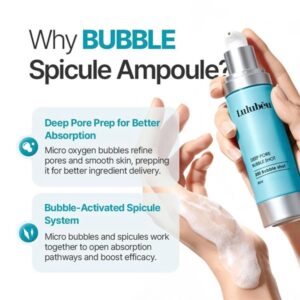 LULUBEU - Tinh Chất Tạo Bọt Vi gai DEEP PORE BUBBLE SHOT AMPOULE - Image 4