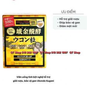 Viên uống nghệ Kugani hộp 140 gói - Japan - Date 06/2027 - Hộp - Image 1