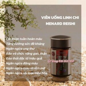 Nấm Linh Chi Menard - 100 Viên - Japan - EXP 20270327 - Image 5