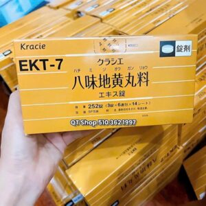 Viên uống bổ thận EKT-7 Kracie Hachimi - 252 viên - Japan - Date 10/2027 - Image 5