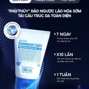 Pharmesthetics - Kem Dưỡng Tái Cấu Trúc - Tái Định Vị Ban Ngày Cemenzal Light 100ml - EXP 08/2028 - Image 3