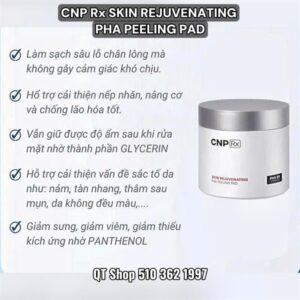 Peeling Toner Pad CNP - Hộp 60m tặng kèm 5 gói - Date 05/2028 - Hộp - Image 4