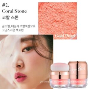 Phấn Má Hồng 3D Powder Blusher Hope Girl 5g - Màu #02 Coral Stone - EXP 20271110 - Image 2
