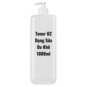 KO HỘP - O2 - Toner Nutrient - 1000ml - Dạng Sữa (Da khô) - Date 2028 - 110$ - Image 1