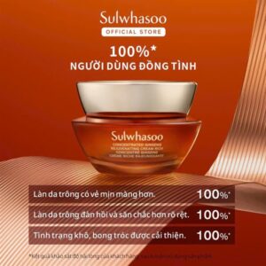 Sample KEM Sulwhasoo Nhân Sâm - 12 gói x 1ml - EXP 202801 - Image 3