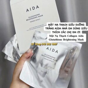 Mask Thạch Trắng Da Glutathion Aida - 4ea - Image 4
