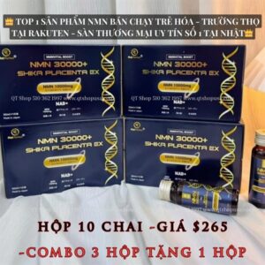 Combo 3 tặng 1 - NMN 30000+ Shika Placenta Ex - Hộp - Image 1