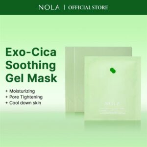Mask Thạch Nola Collagen - Xanh - Cica Rau Má - 4ea - MÓP HỘP - Image 2