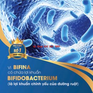 Men vi sinh Bifina Nhật Bản - hộp 20 gói- EXP 202611 - Image 3