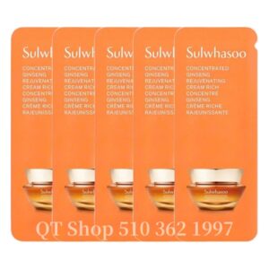 Sample KEM Sulwhasoo Nhân Sâm - 12 gói x 1ml - EXP 202801 - Image 1