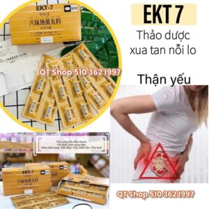 Viên uống bổ thận EKT-7 Kracie Hachimi - 252 viên - Japan - Date 10/2027 - Image 3