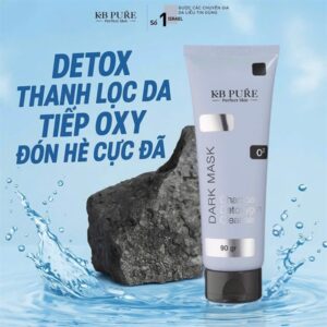 *KB Pure - Dark Mask DetoxygenMask Thải Độc - Xanh - Da dầu mụn - Hộp - Image 1