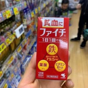 Viên uống bổ máu Faichi - 60 ea - Japan - Hộp - Image 1