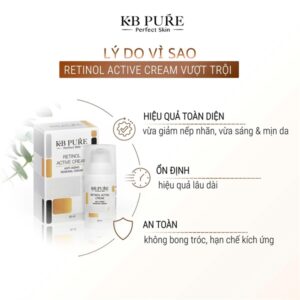 KB Pure - Retinol Active Cream 1.5% 30ml - EXP 202812 - Image 2