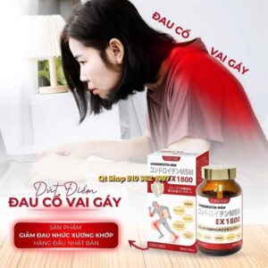 SALE - Viên bổ xương khớp Chondroitin MSM EX1800 Eikenbi💖 - Japan - EXP 202606 - Hộp - Image 2